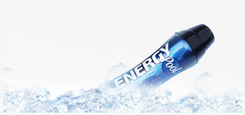 Energy Pool Botella Y Hielo - Vodka, transparent png download