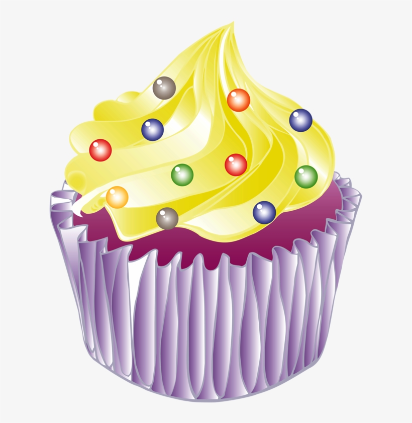 Vanilla Cupcake Clipart Cupcake Decorating - Cupcake, transparent png download