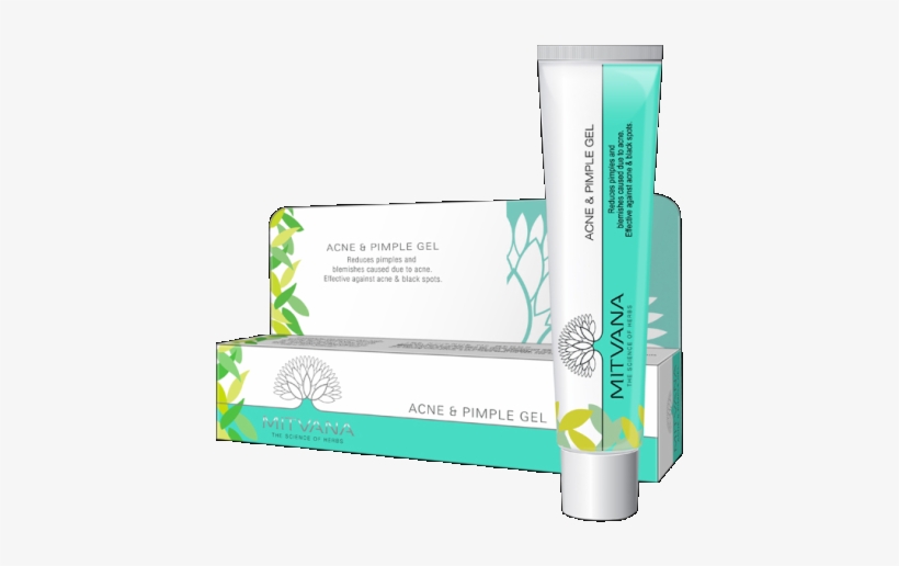 Mitvana Acne & Pimple Gel (30gm) - Paper, transparent png download