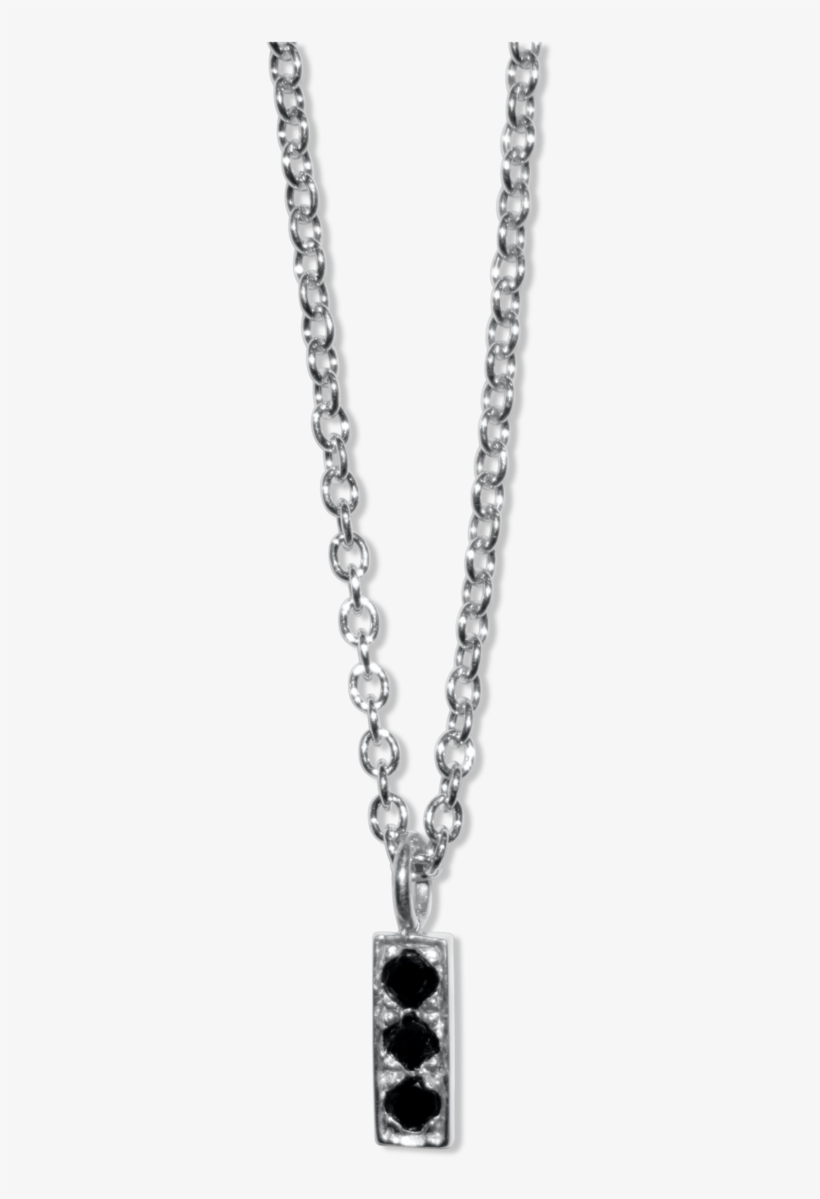 Virite Black Diamond Necklace - Locket, transparent png download