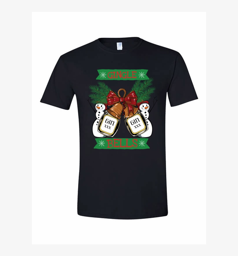 Gingle Bells T-shirt Template - T Shirt Design Simple, transparent png download