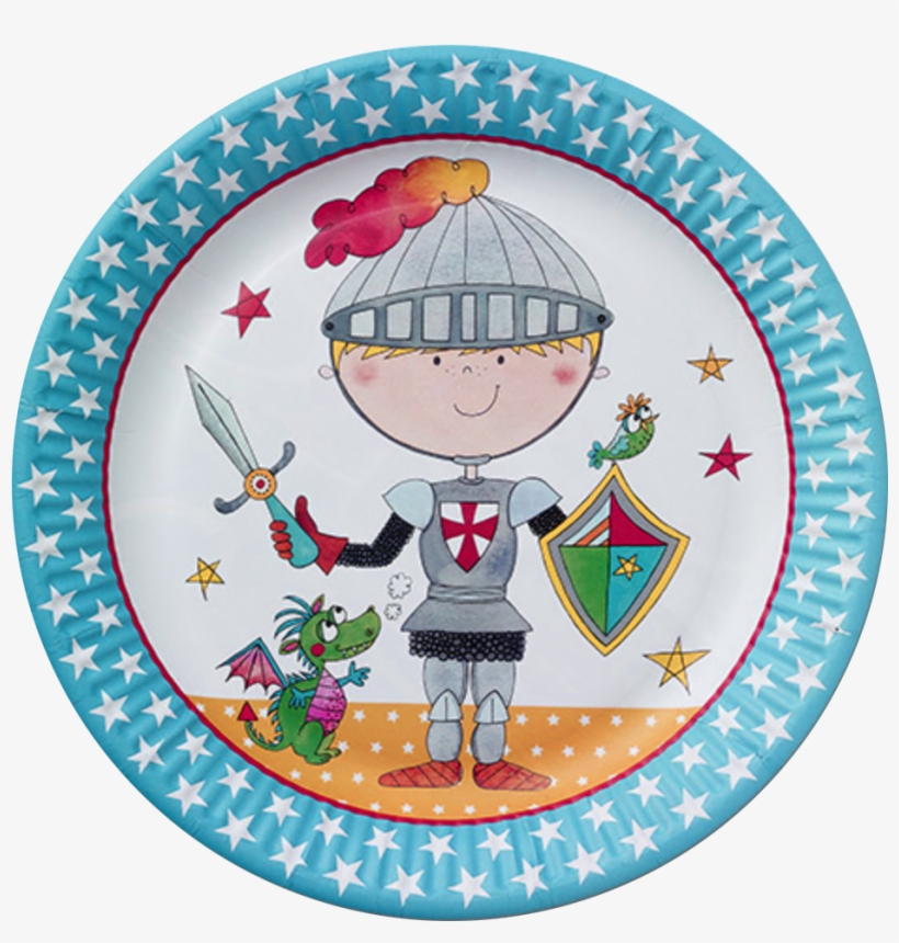 Brave Knight Party Plates - Serviette Papier Chevalier, transparent png download