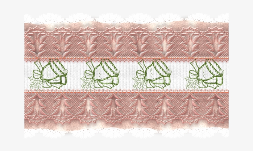 Christmas Ribbons Png - Leather, transparent png download