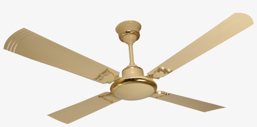 4 Blade Ceiling Fan Png Image Transparent - Ceiling Fan, transparent png download