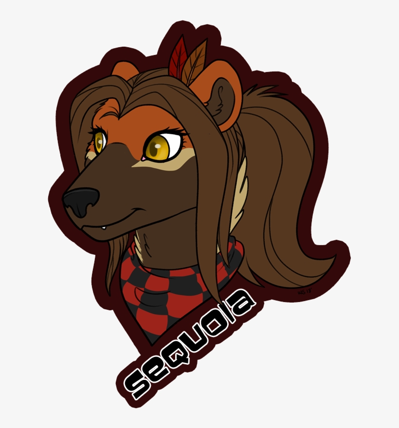 Conbadge Exchange - Sequoia - Dog Catches Something, transparent png download