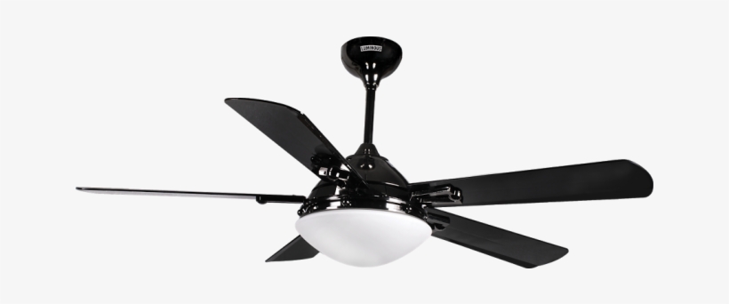 Luxreeze Black-650x500 - Ceiling Fan, transparent png download