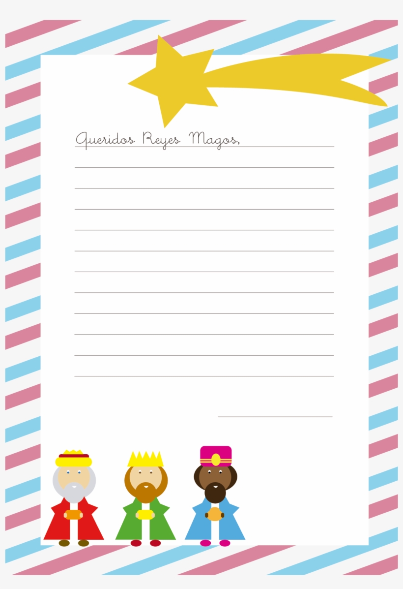 Carta Reyes Magos - Cartoon, transparent png download