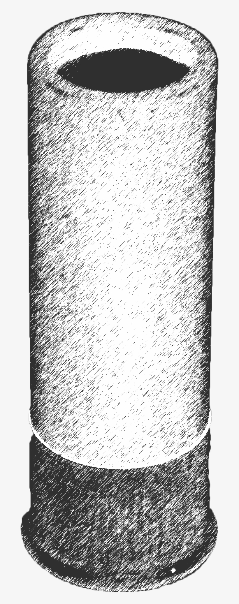 Pt3581 12 Gauge T-less Blank - Column, transparent png download