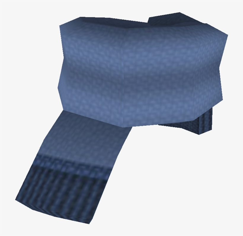 Blue Winter Scarf - Blue Winter Scarf Png, transparent png download
