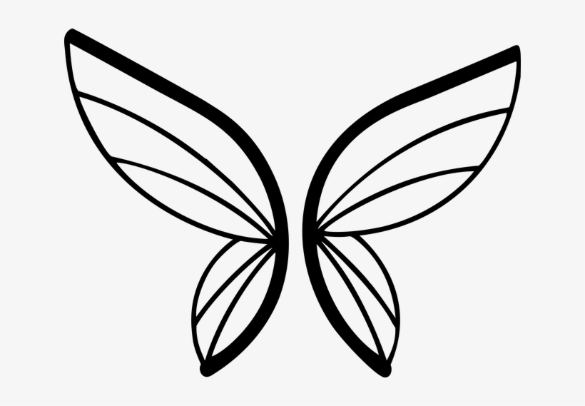 Butterfly, Insect, Wings, Animal, Silhouette - Abstract Butterfly Png, transparent png download