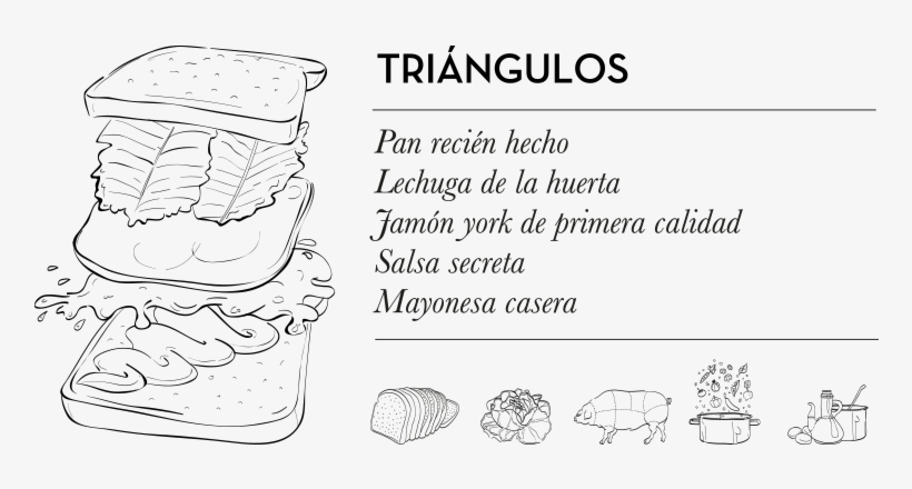 Triángulos, Los Sandwiches Del Bar Eme De Bilbao Famosos - Mauritius Tourism Promotion Authority, transparent png download