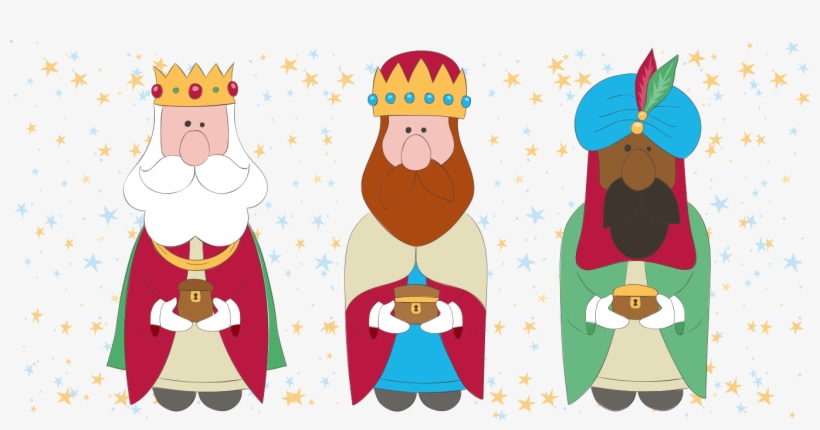 Minimotos Reyes Magos - Cartoon, transparent png download