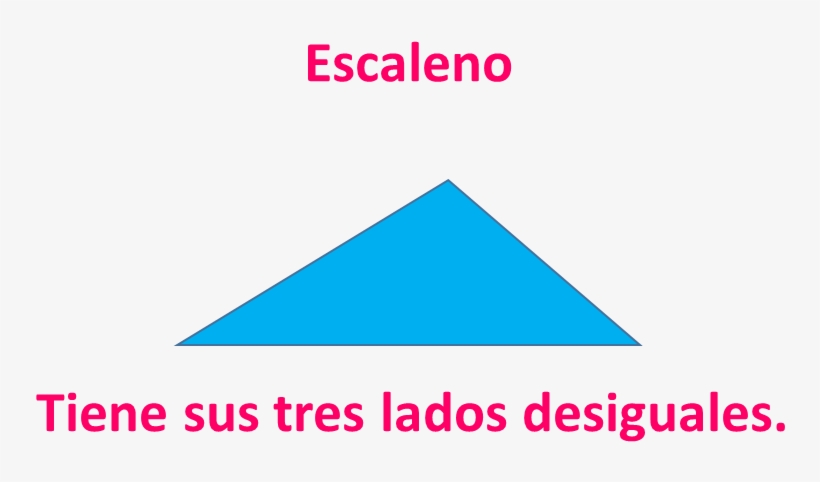 Triangulo Escaleno Caracter Sticas Y Clasificaci N - Triangle, transparent png download