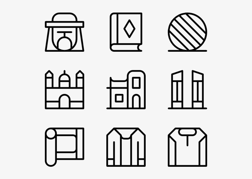 United Arab Emirates - Clothes And Shoes Icon, transparent png download
