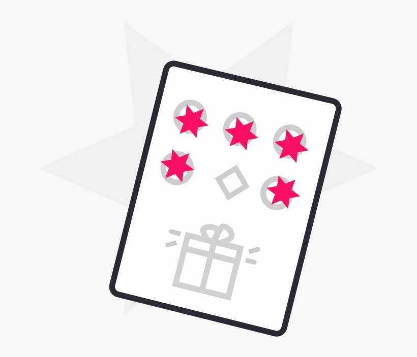 Stampcard Full - Illustration, transparent png download