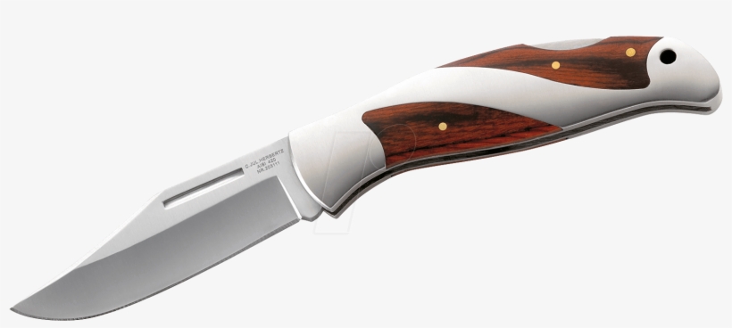 Herbertz Pocket Knife With Pakkawood Inlay Herbertz - Utility Knife, transparent png download