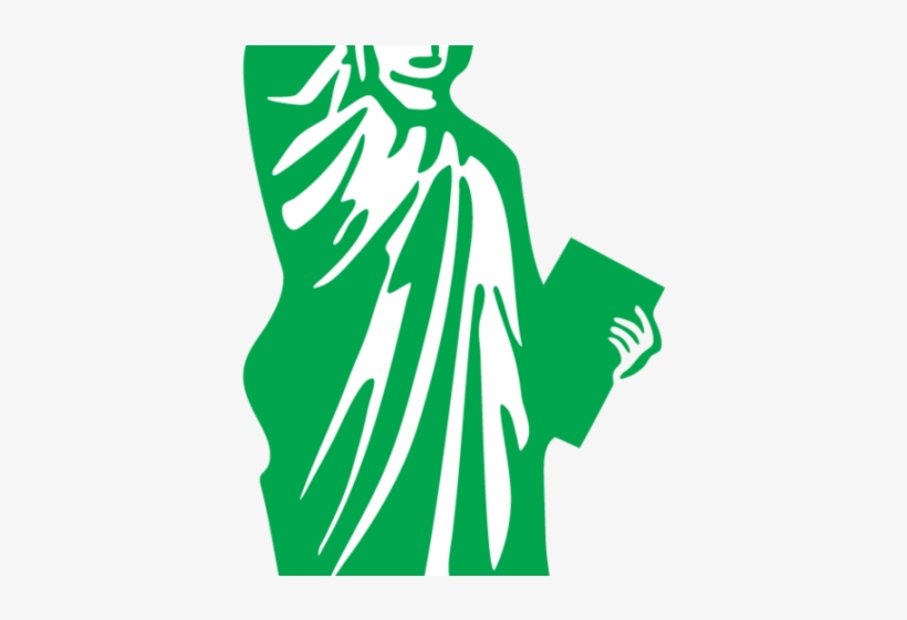 Statue Of Liberty Clipart Character - Statue Of Liberty Vector Cartoon, transparent png download
