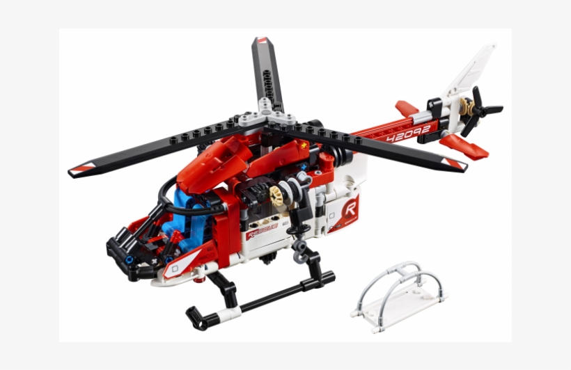 Lego Technic Rescue Helicopter, transparent png download
