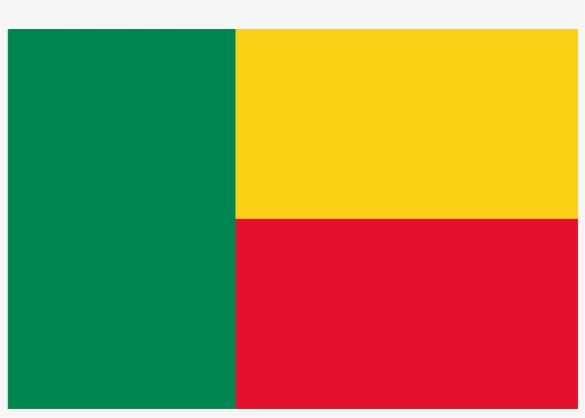 Bj Benin Flag Icon - Flag Of Benin Png, transparent png download