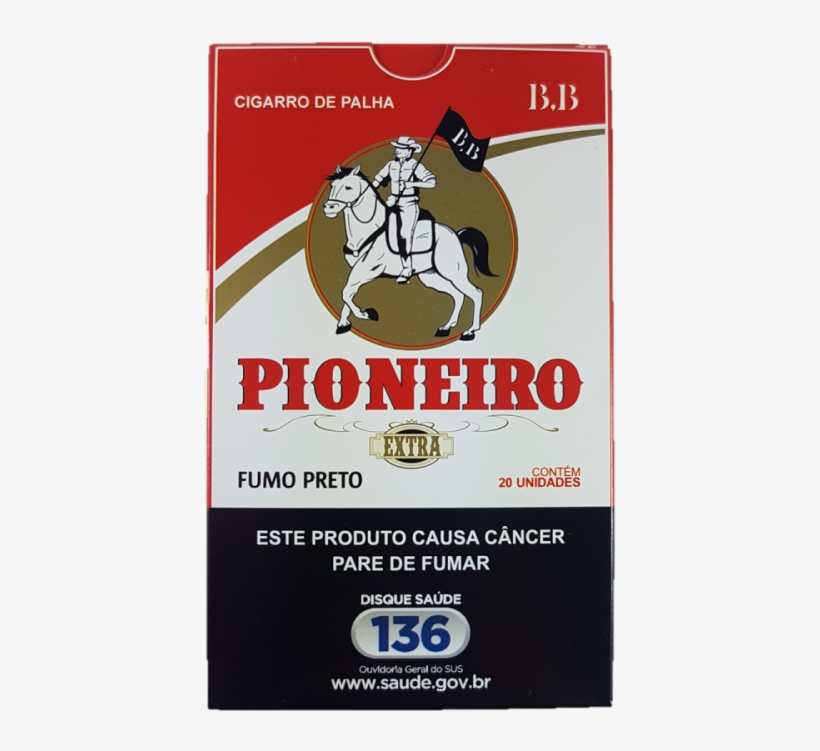 Cigarro De Palha Pioneiro Fumo Preto Mo9013 - Poster, transparent png download