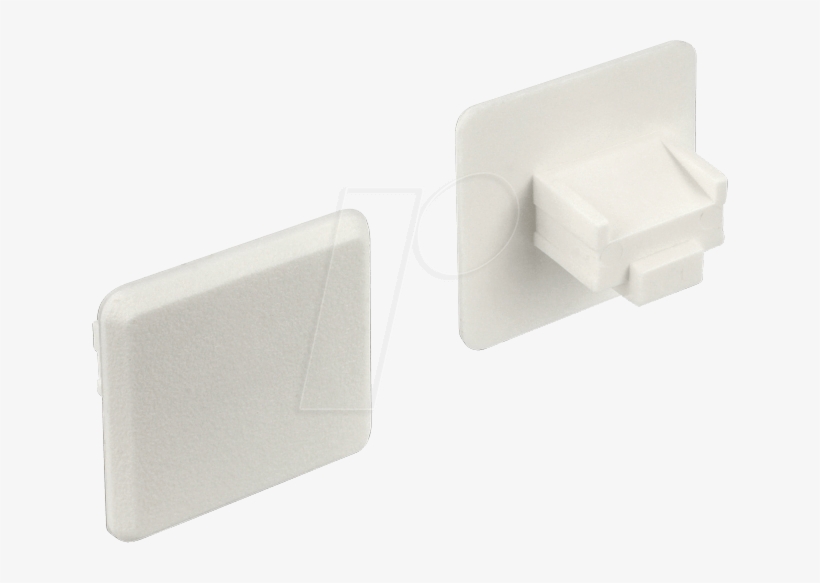 Dust Cover For Rj45 Jack Without Grip 10 Pieces White - Plastic, transparent png download