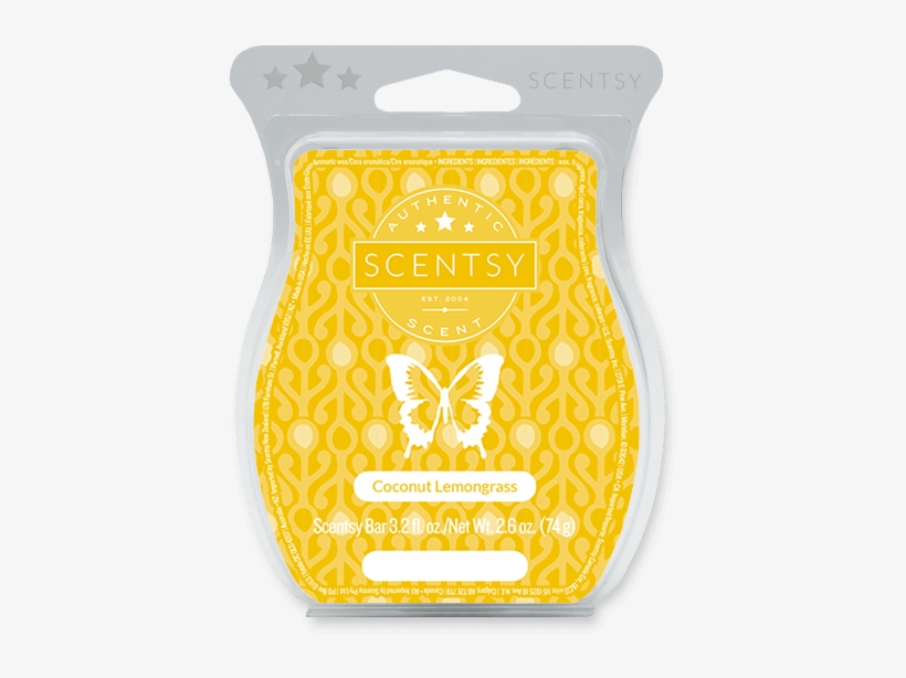 Coconut Lemongrass Scentsy Bar - Lemon Sorbet Scentsy Wax, transparent png download