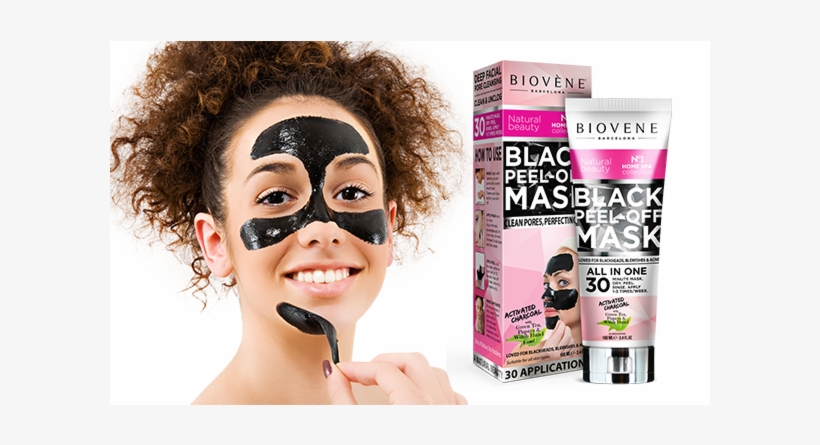 Black Peel Off Maska, transparent png download