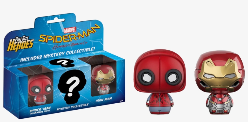 Spider Man, Iron Man And Mystery Pint Size Heroes 3 - Pint Size Heroes Marvel, transparent png download