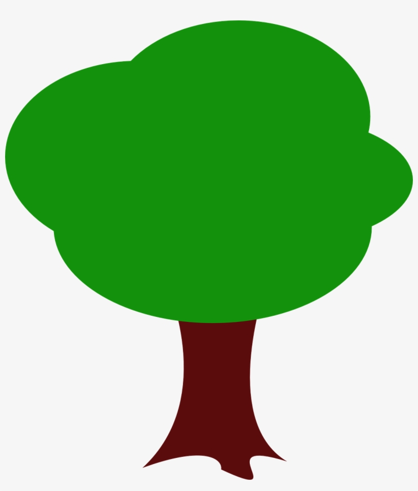 Vector - Paper Tree Clip Art, transparent png download