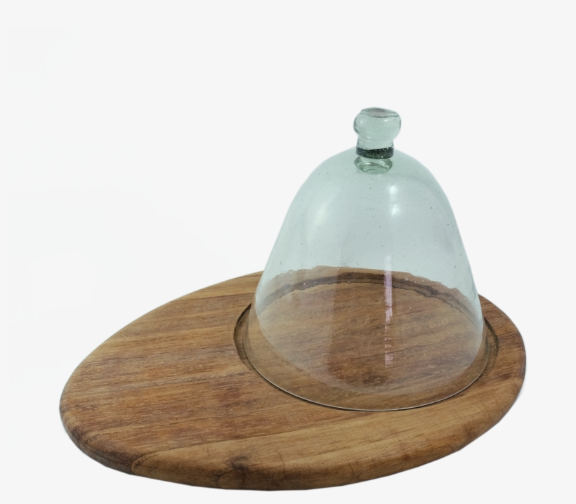 Glass Dome With Oval Cheeseboard, transparent png download