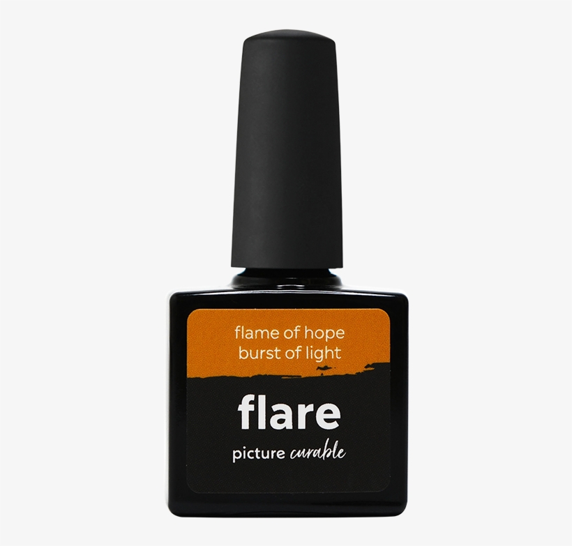 Flare Curable Lacquer - Nail Polish, transparent png download