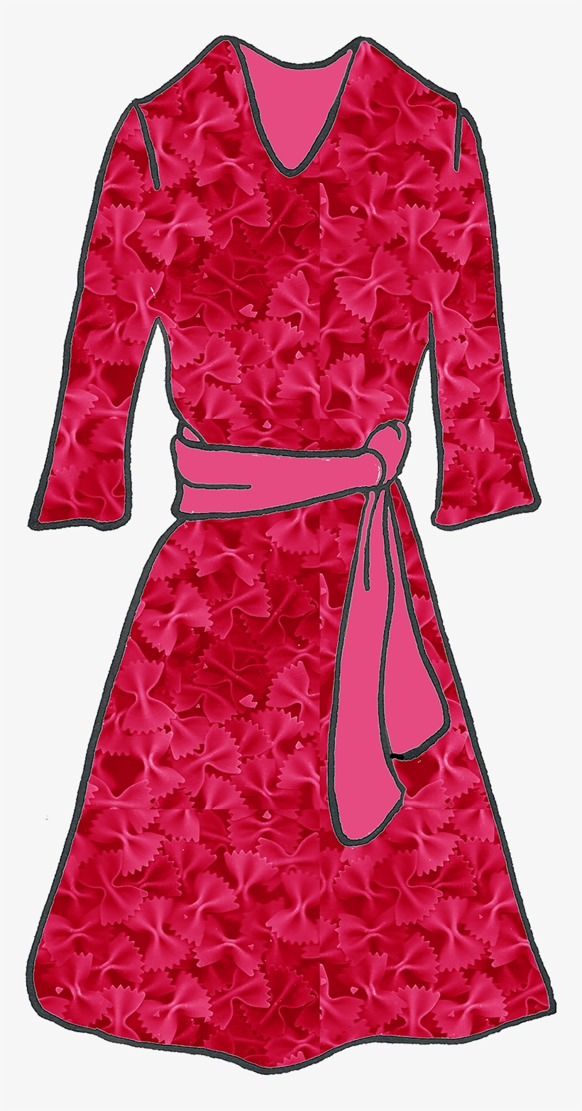 Clothing Clipart Red Clothes - Satin, transparent png download