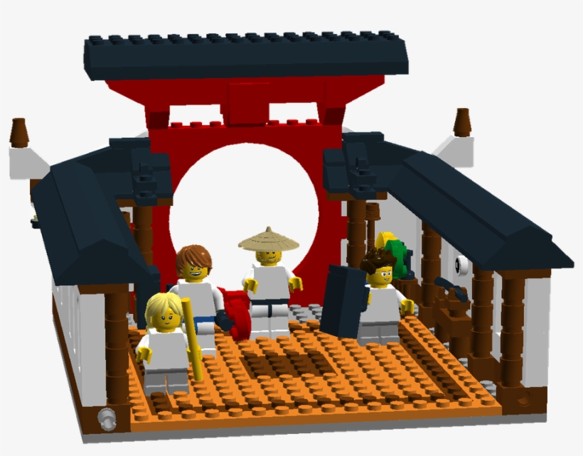 Karate Kids Dojo - Lego Dojo, transparent png download