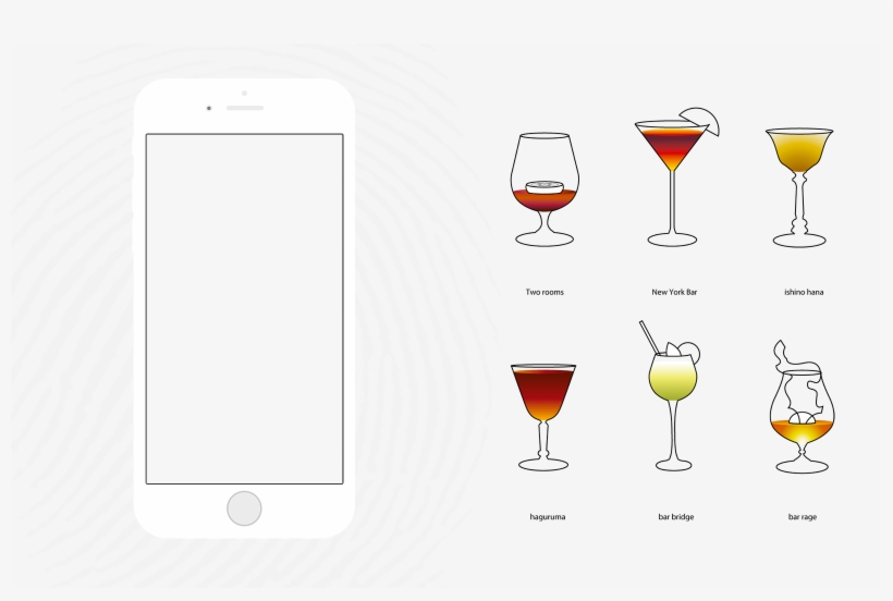 Cocktail Personalisation - Iphone, transparent png download