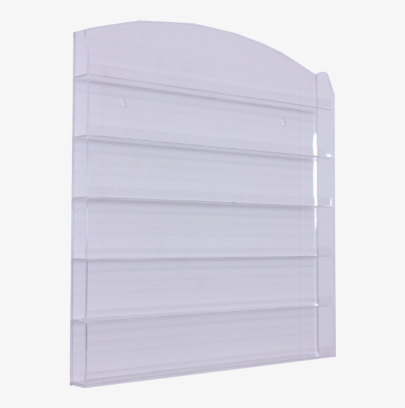 Acrylic Nail Polish Wall Mounted Display Rack - Plank, transparent png download