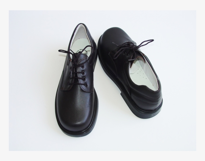 Hamish Lace Up School Shoe - Leather, transparent png download