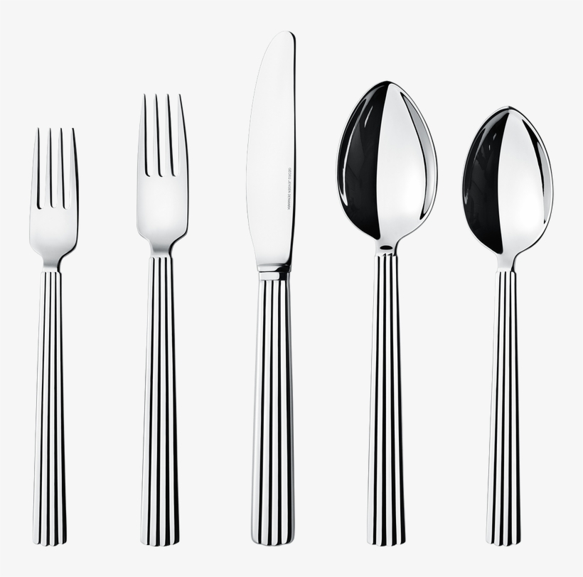 Bernadotte By Georg Jensen Stainless Steel Flatware - Talheres Png, transparent png download