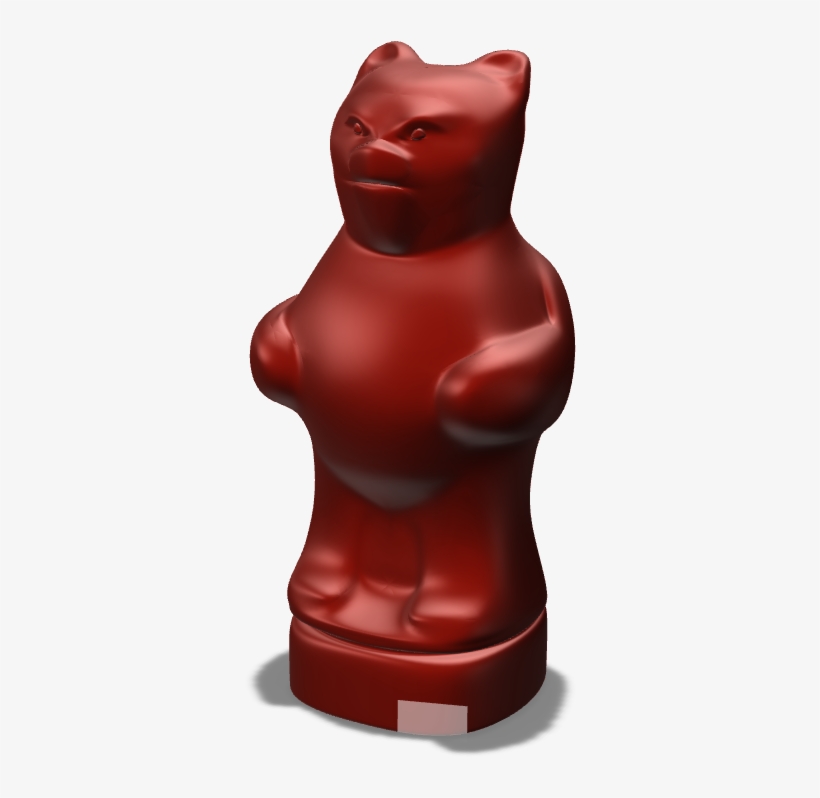Angry Bear - Sculpture, transparent png download