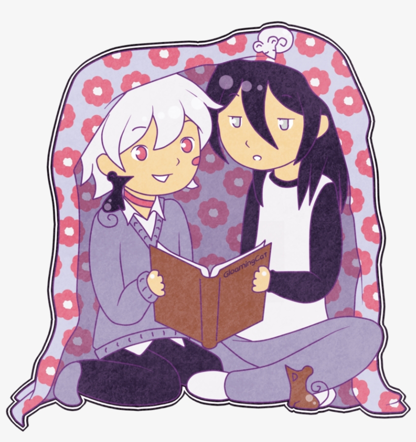 Books Rats N Flowers By Gloamingcat On - Cartoon, transparent png download