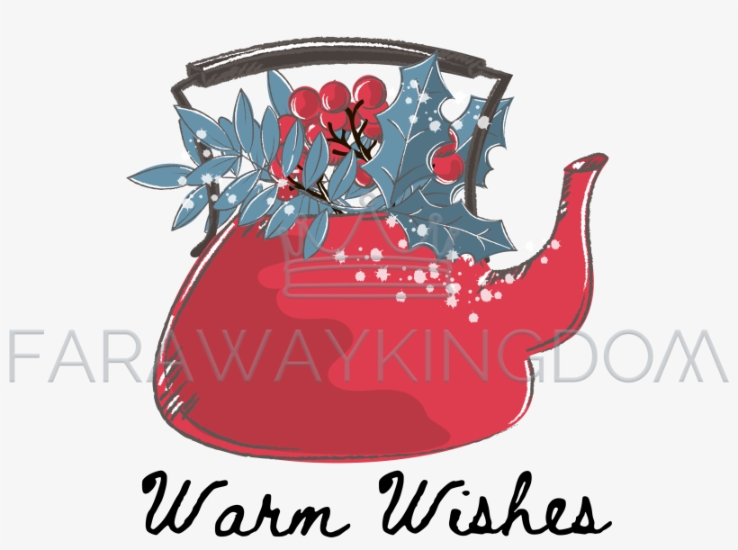 Ashberry Tea Merry Christmas Cartoon Vector Illustration - Illustration, transparent png download