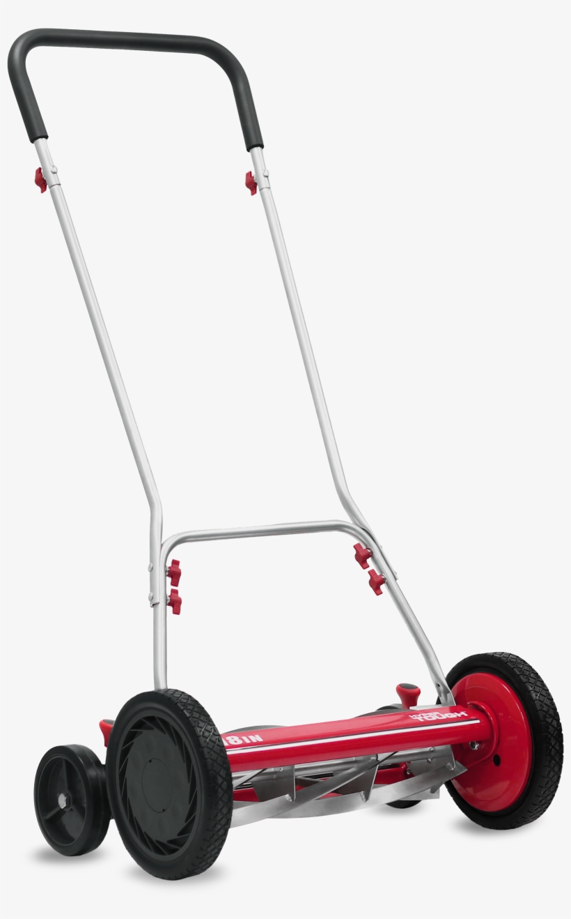 Hyper Tough 1816-18ht 18" 5 Blade Reel Mower With Trailing - Segway, transparent png download