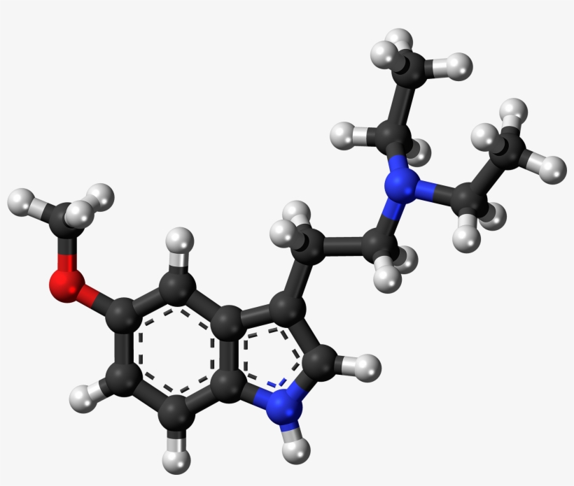 5 Meo Det Molecule Ball - Theobromine Ball And Stick Model, transparent png download