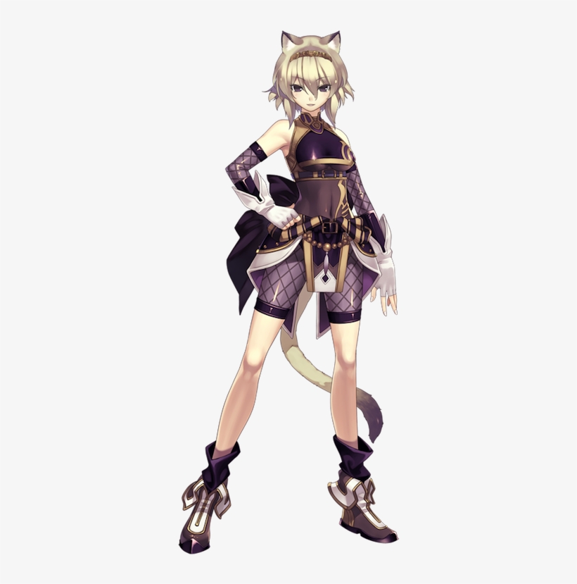 Anime Neko Girl - Record Of Agarest War 2 Characters, transparent png download