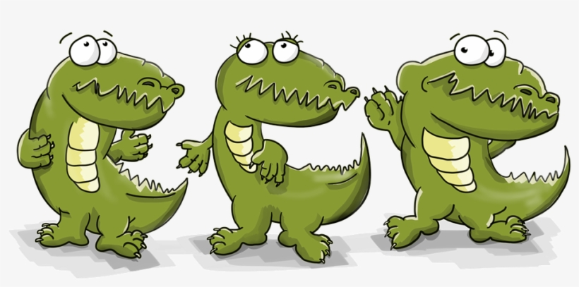 Jpg Freeuse Library Dinosaur Shop Of Library Buy Clip - Crocodiles, transparent png download
