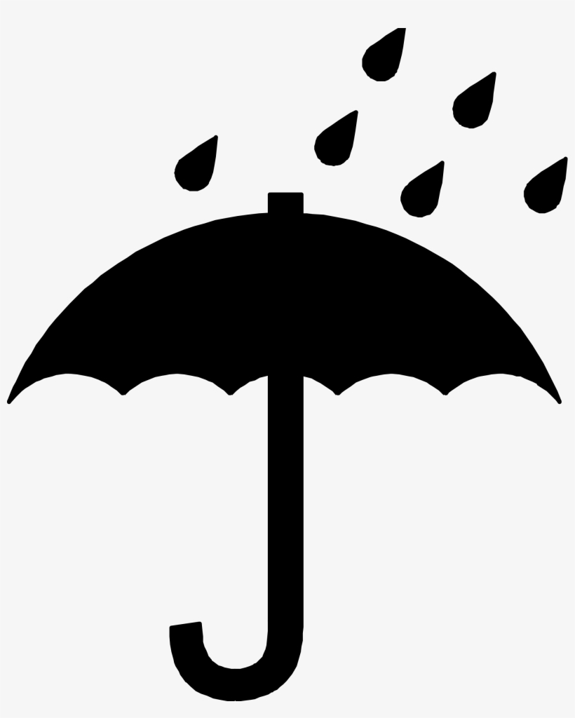 Open - Packaging Symbols Keep Dry, transparent png download