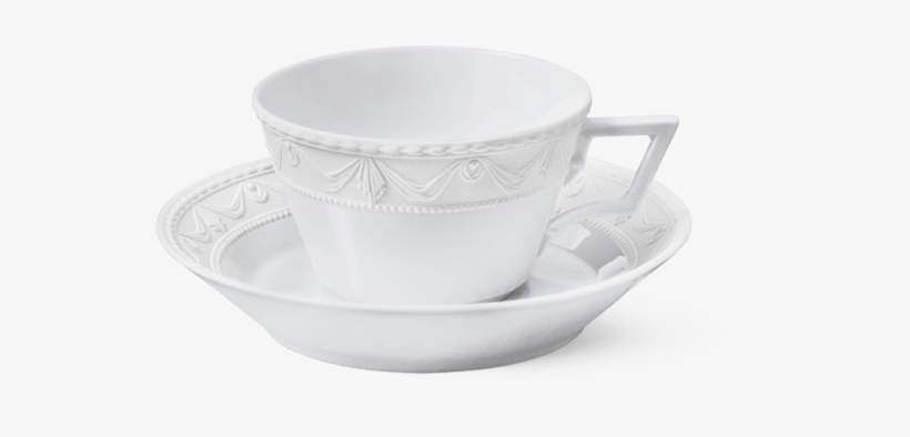 Teetasse Kurland Blanc Nouveau - Saucer, transparent png download