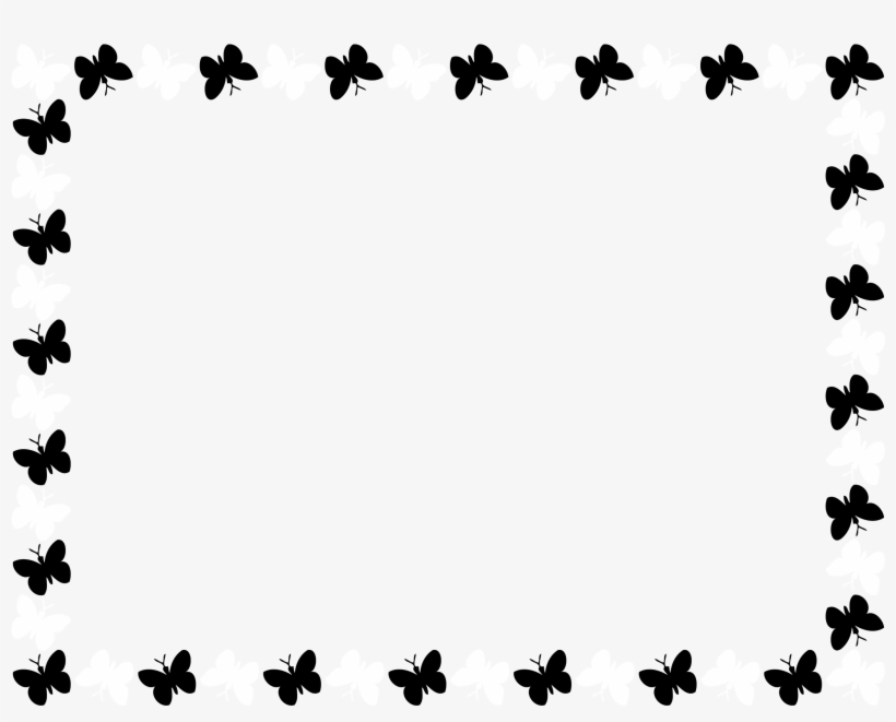 This Free Icons Png Design Of Butterfly Frame, transparent png download