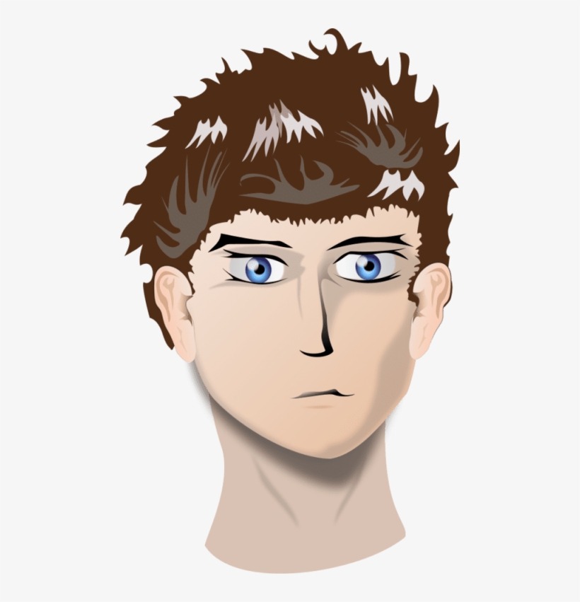 Free Png Download Human Head Png Images Background - Tennager Clipart Face, transparent png download