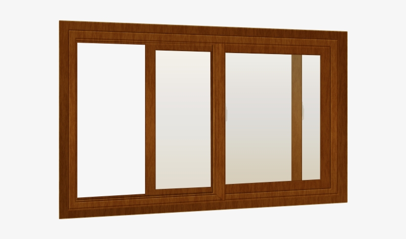 Sliding Wood Window - Window, transparent png download