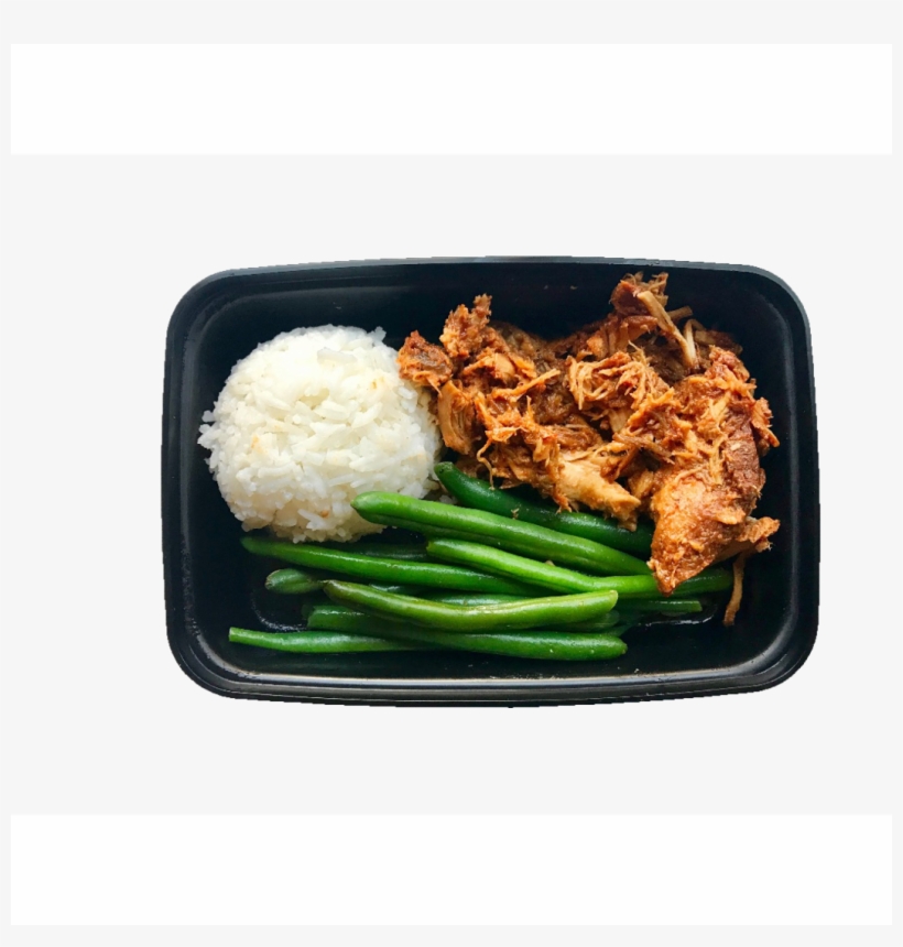 Shredded Bbq Chicken - Jasmine Rice, transparent png download